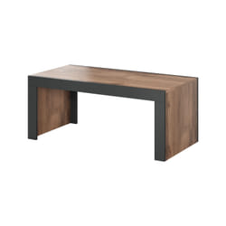 Cama MILA banc/table 120x60x50 chêne wotan + anthracite