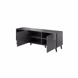 Cama Armoire RTV ABETO 150x42x52 graphite/brillant