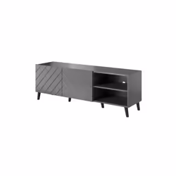 Cama Armoire RTV ABETO 150x42x52 graphite/brillant