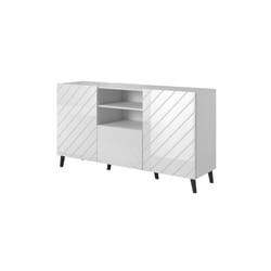Cama ABETO commode 150x42x82 blanc brillant