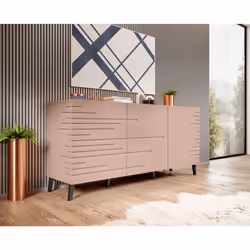 Cama Commode Nova 155x40x72 Rose Mat