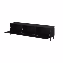 Cama Armoire RTV NOVA 186x40x48 noir mat