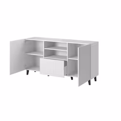Cama Chaise d'aisance PAFOS 150x42x82 blanc mat