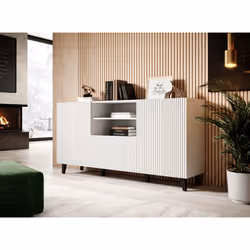 Cama Chaise d'aisance PAFOS 150x42x82 blanc mat