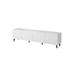 Cama Armoire RTV PAFOS 200x42x52 Blanc mat