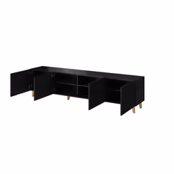 Cama Armoire RTV PAFOS 200x42x52 Noir mat