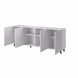 Cama Chaise d'aisance PAFOS 200x42x82 blanc mat