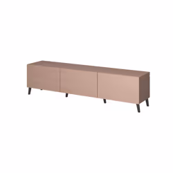 Cama Armoire RTV NOVA 186x40x48 rose mat, Panneau de fibres de densité moyenne (MDF), Panneau de fibres à densité moyenne, Ma ...