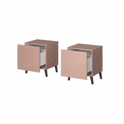 Cama table de chevet NOVA 44x40x52 rose mate