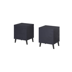 Cama Table de chevet NOVA 44x40x52 bleu marine mat