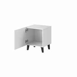 Cama Table de chevet PAFOS 2 pcs. 45x40x51 cm blanc mat