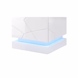 Cama QIU table de chevet éclairage 2 pcs bleu