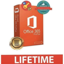 Bureau - Microsoft - Office 365 - Licence à vie - 32 & 64 Bits - 5 postes PC-Mac (NOUVEAU) - Livraison 2H par email