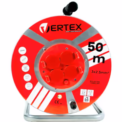 Description générale Le VERTEX PB50METAL est un câble de rallonge de 50 mètres, conçu pour une utilisation intérieure et exté ...