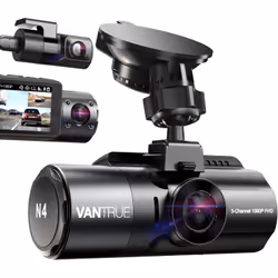Vantrue N4, 4K Ultra HD, 3840 x 2160 pixels, 155°, CMOS, 165°, MP4