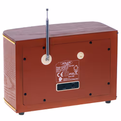 Adler AD 1187 Radio portable Numérique Marron - Vue supplémentaire 7
