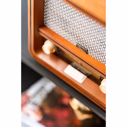 Camry Premium CR 1188 Radio portable Personnel Analogique Noir, Blanc, Bois - Vue supplémentaire 4
