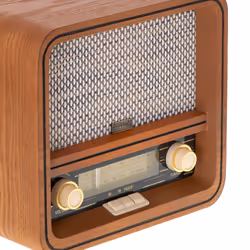 Camry Premium CR 1188 Radio portable Personnel Analogique Noir, Blanc, Bois - Vue supplémentaire 5