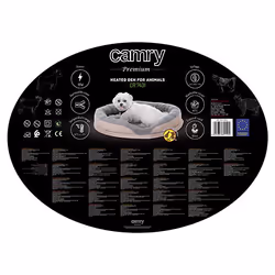 Camry Premium CR 7431 coussin pour chiens et chats Lit chauffant pour animaux - Vue supplémentaire 14