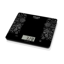 Adler AD 3171 escabeaux de cuisine Noir Rectangle Balance de ménage électronique