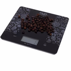 Adler AD 3171 escabeaux de cuisine Noir Rectangle Balance de ménage électronique
