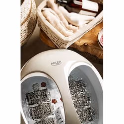 Adler AD 2177 bain de pieds 450 W Gris, Blanc - Vue supplémentaire 12