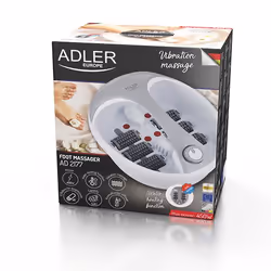 Adler AD 2177 bain de pieds 450 W Gris, Blanc - Vue supplémentaire 9