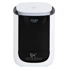 Adler Nawilżacz powietrza AD 7966 humidificateur Turbine 4,6 L Noir, Blanc 25 W