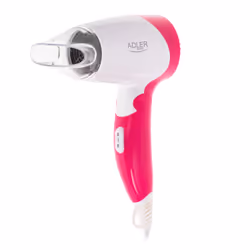 Adler AD 2259, Rose, Blanc, Plastique, Orifice de suspension, 1,7 m, Glissière, 1200 W