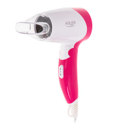 Adler AD 2259 sèche-cheveux 1200 W Rose, Blanc