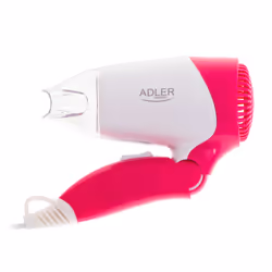 Adler AD 2259 sèche-cheveux 1200 W Rose, Blanc