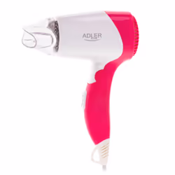 Adler AD 2259 sèche-cheveux 1200 W Rose, Blanc
