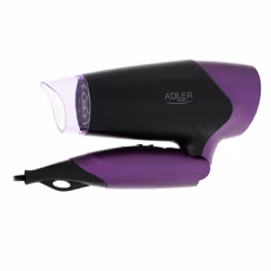 Adler AD 2260 sèche-cheveux 1600 W Noir, Violet