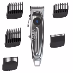 Adler AD 2831 tondeuse à cheveux Argent, Acier inoxydable 8 - Vue supplémentaire 10
