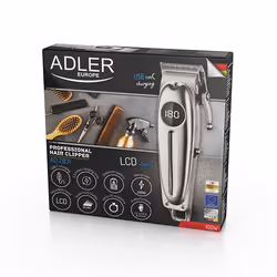 Adler AD 2831 tondeuse à cheveux Argent, Acier inoxydable 8 - Vue supplémentaire 12