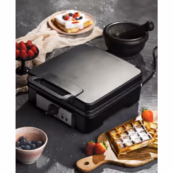 Adler AD 3049 moule à gauffres 4 gauffre(s) 1800 W Noir - Vue supplémentaire 11