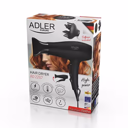 Adler AD 2267 sèche-cheveux 2100 W Noir - Vue supplémentaire 8