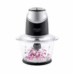 Adler AD 4082, 1,2 L, Noir, Argent, Verre, Acier inoxydable, Plastique, 1,2 m
