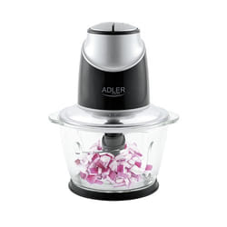 Adler AD 4082 hachoir électrique 1,2 L 300 W Noir, Argent