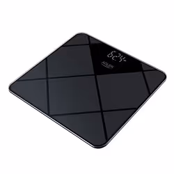 Adler AD 8169, Pèse-personne électronique, 180 kg, 100 g, Noir, Graphite, Rectangle, Tactile