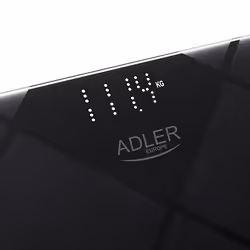 Adler AD 8169 balance Rectangle Noir, Graphite Pèse-personne électronique