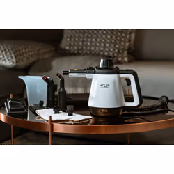 Adler AD 7038 nettoyeur vapeur Nettoyeur vapeur portable 0,45 L 2000 W Noir, Blanc - Vue supplémentaire 10