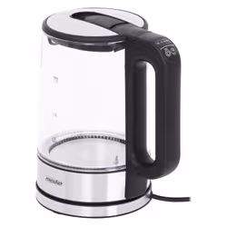 Mesko Home MS 1301B bouilloire 1,7 L 2200 W Noir, Acier inoxydable, Transparent - Vue supplémentaire 5