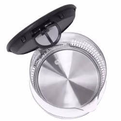 Mesko Home MS 1301B bouilloire 1,7 L 2200 W Noir, Acier inoxydable, Transparent - Vue supplémentaire 6