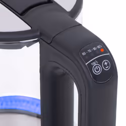 Mesko Home MS 1301B bouilloire 1,7 L 2200 W Noir, Acier inoxydable, Transparent - Vue supplémentaire 7