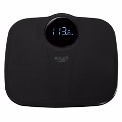 Adler AD 8172B balance Carré Noir Pèse-personne électronique