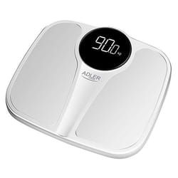 Adler AD 8172W balance Rectangle Blanc Pèse-personne électronique