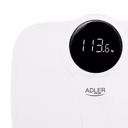 Adler AD 8172W balance Rectangle Blanc Pèse-personne électronique - Vue supplémentaire 4