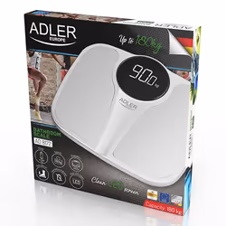 Adler AD 8172W balance Rectangle Blanc Pèse-personne électronique - Vue supplémentaire 5