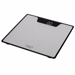 Adler AD 8174s Rectangle Argent Pèse-personne électronique